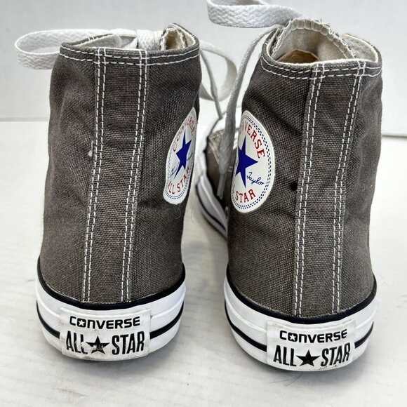 Converse Chuck Taylor All Star Shoes Size Womens 7.5 Gray High Top Classic 1J793 - Picture 15 of 16